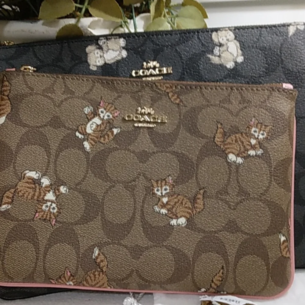 SOLD❗️HOST PICK🥳COACH Trio SIGNATURE Canvas Creature SET  💥LIMITED - Picture 3 of 6